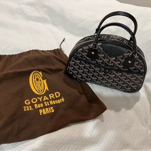 Authentic Goyard Top Handle St Jeanne Bag